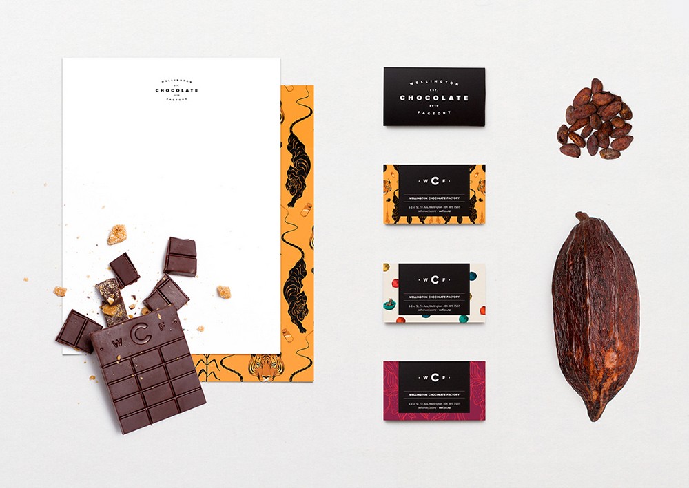 惠灵顿巧克力的巧克力包装设计。(图16)