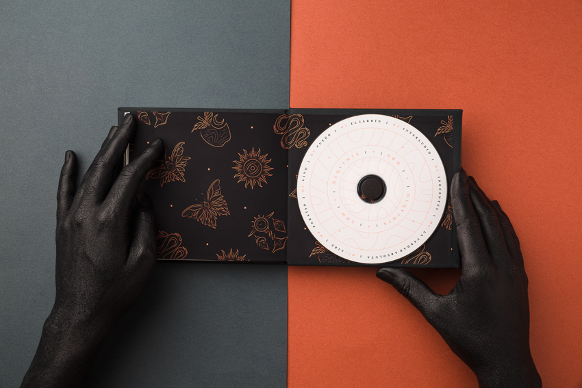 音乐CD包装西安四喜品牌包装设计