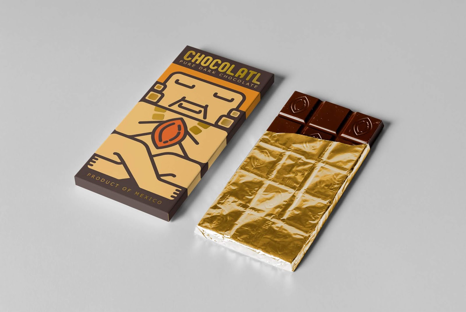 巧克力西安四喜品牌包装设计