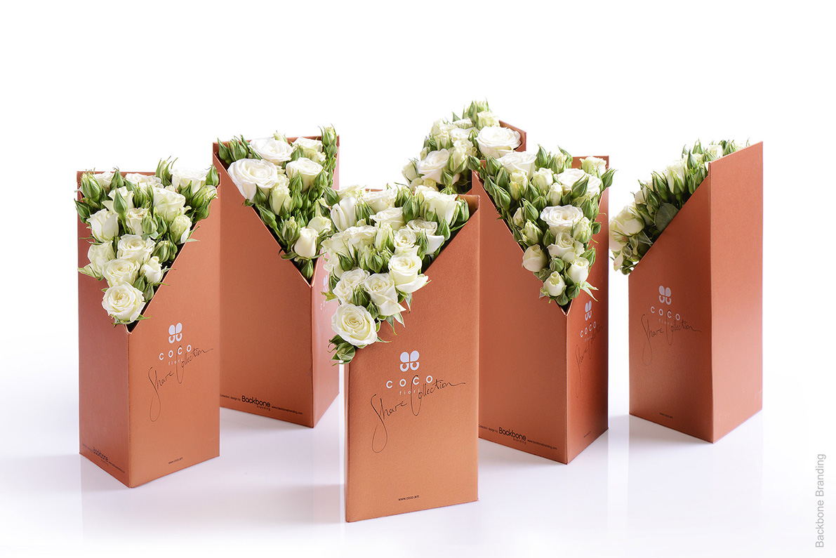 鲜花玫瑰花束西安四喜品牌策划包装设计VI设计logo设计