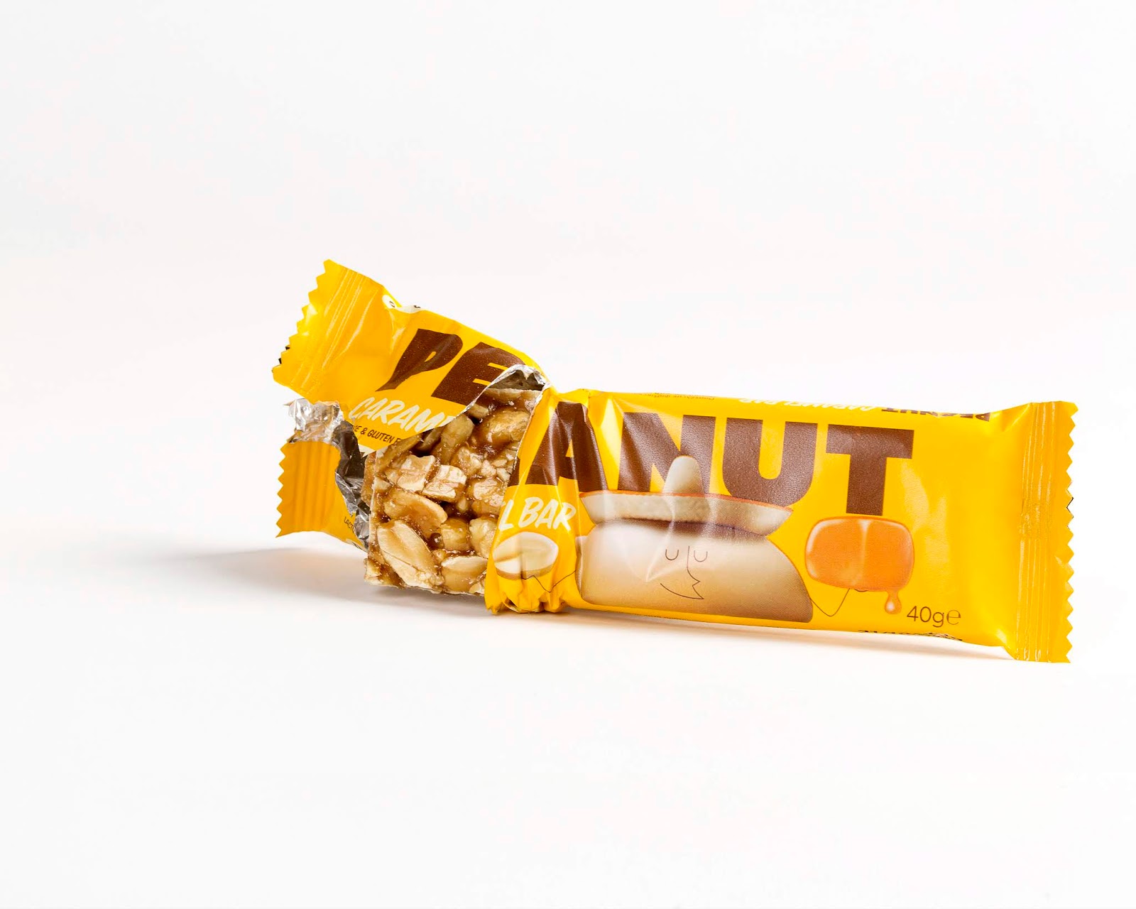 巧克力花生糖能量营养零食西安四喜品牌策划包装设计VI设计