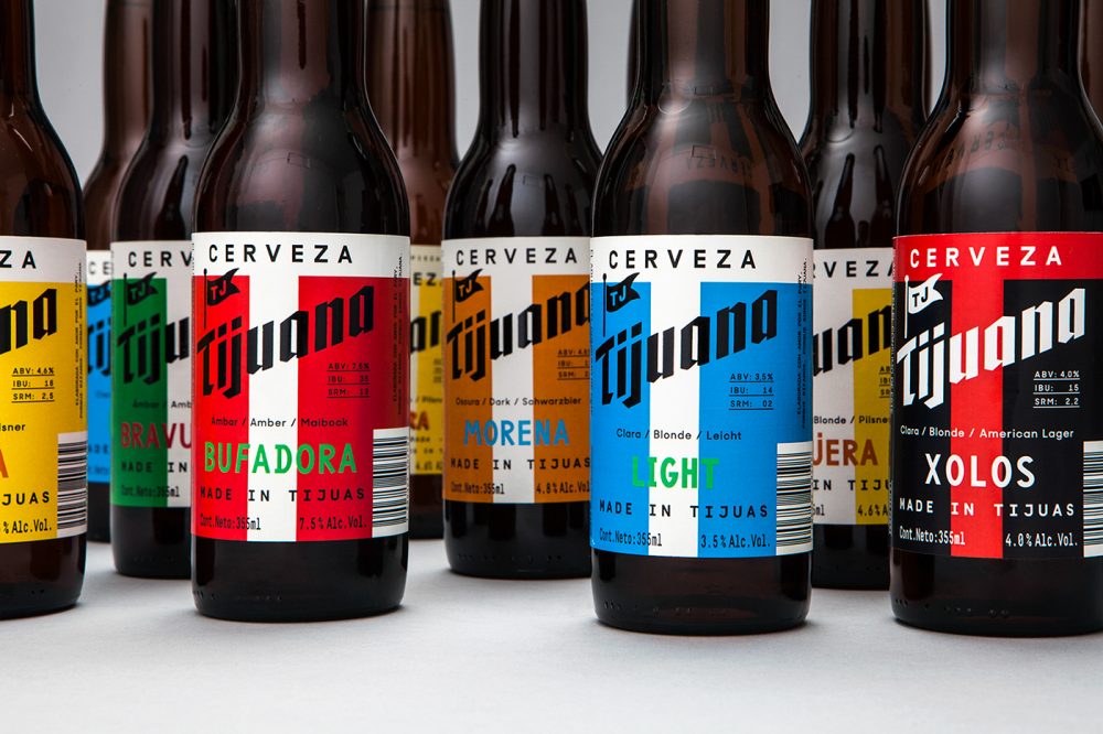 Cerveza Tijuana啤酒包装设计(图1)