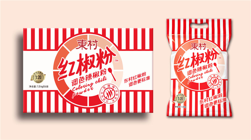 辣椒粉包装袋设计