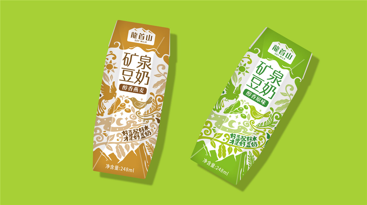 豆奶包装设计