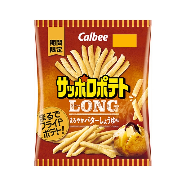 包装设计欣赏札幌土豆LONG ＜醇厚黄油酱油味＞ (卡比) (图1)