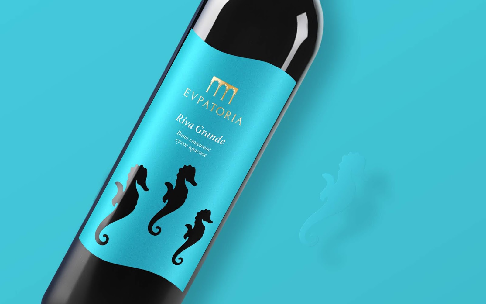 海洋动物葡萄酒西安四喜品牌包装设计