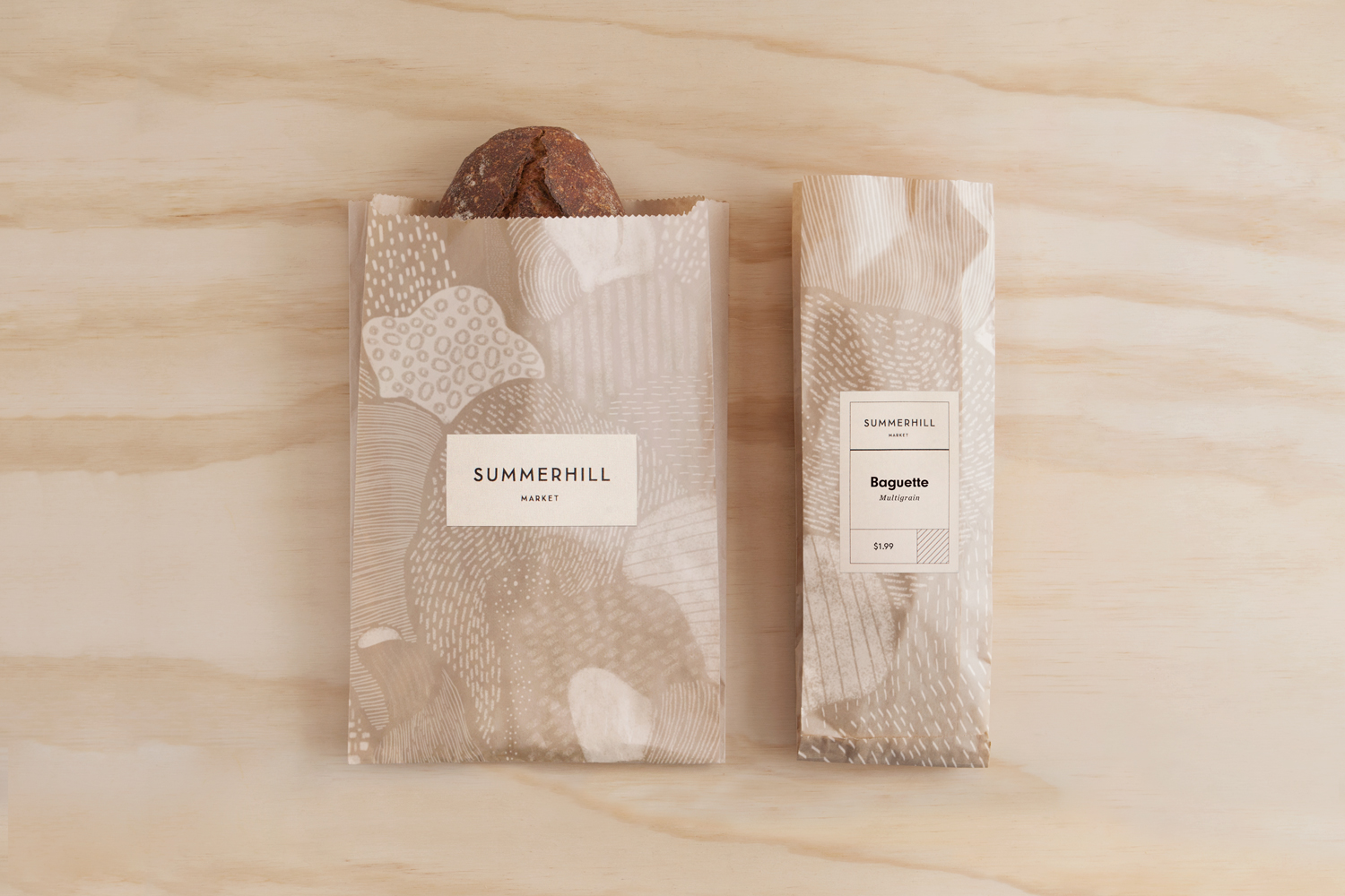 烘焙面包包装袋设计西安四喜品牌包装设计