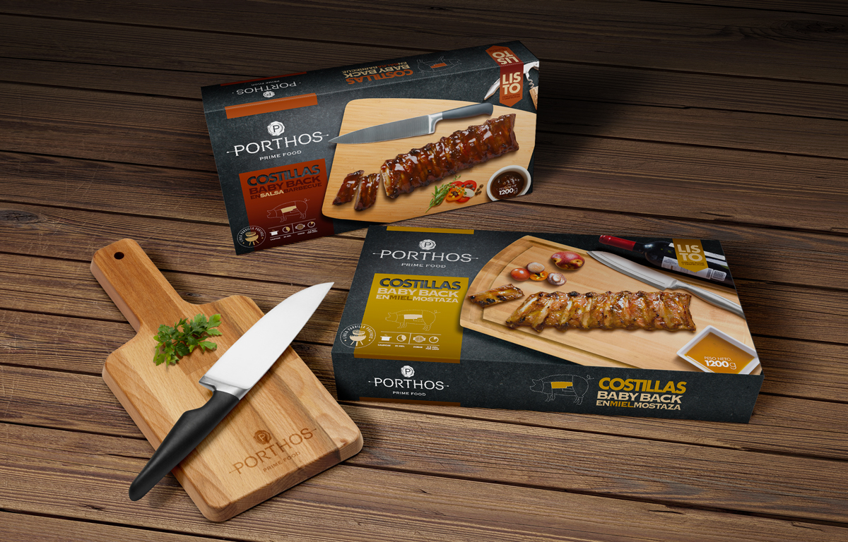即食熟食牛排牛肉西安四喜品牌策划包装设计VI设计logo设计
