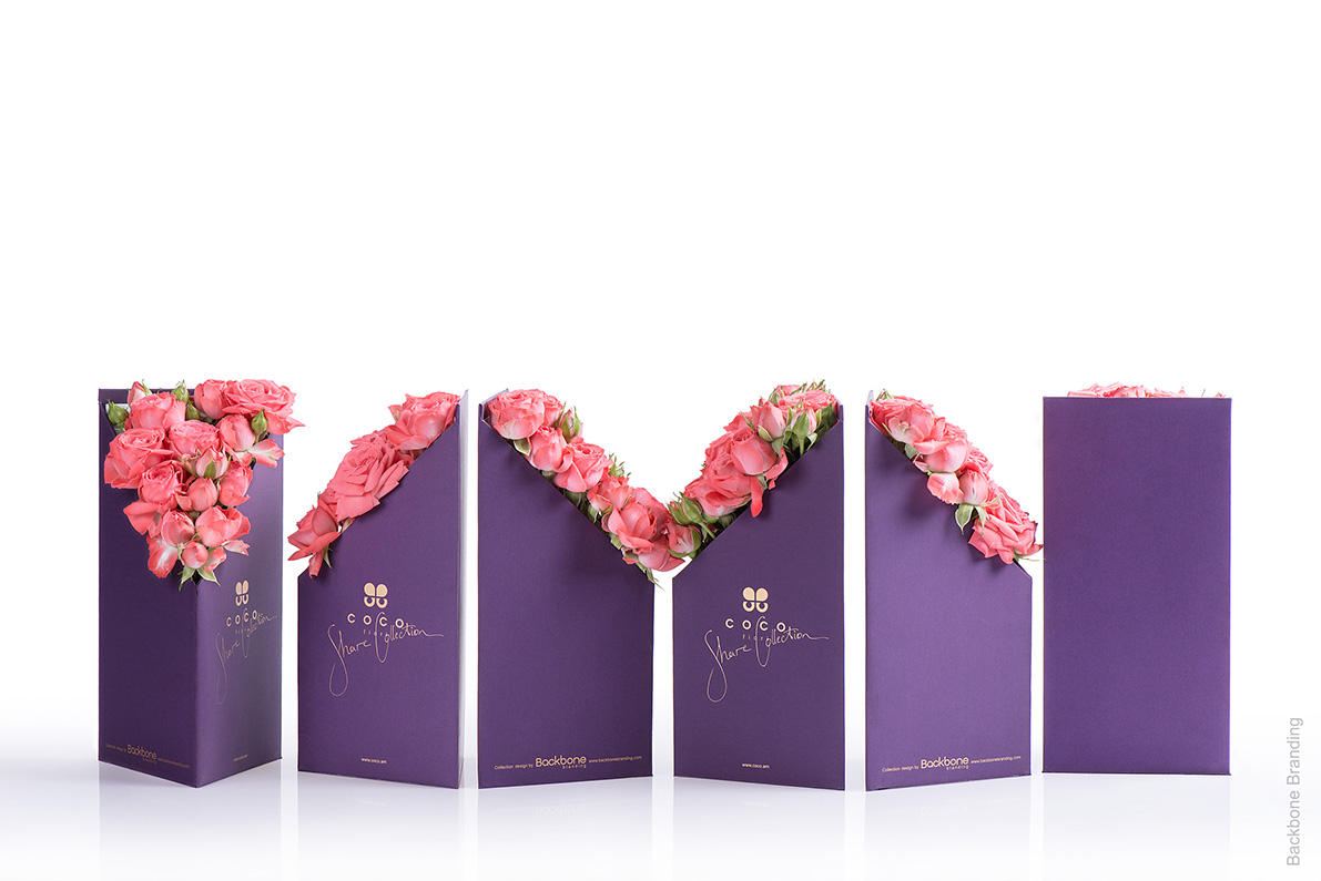国外鲜花花束包装设计 独家收藏的礼物(图5)