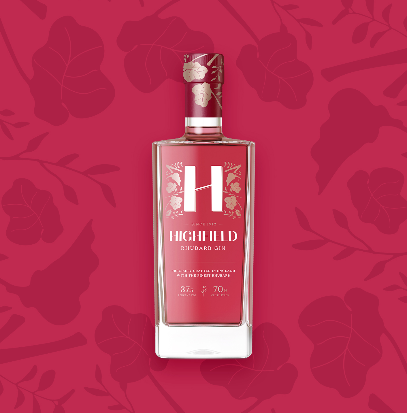 Highfield Gin酒的品牌和包装设计(图3)