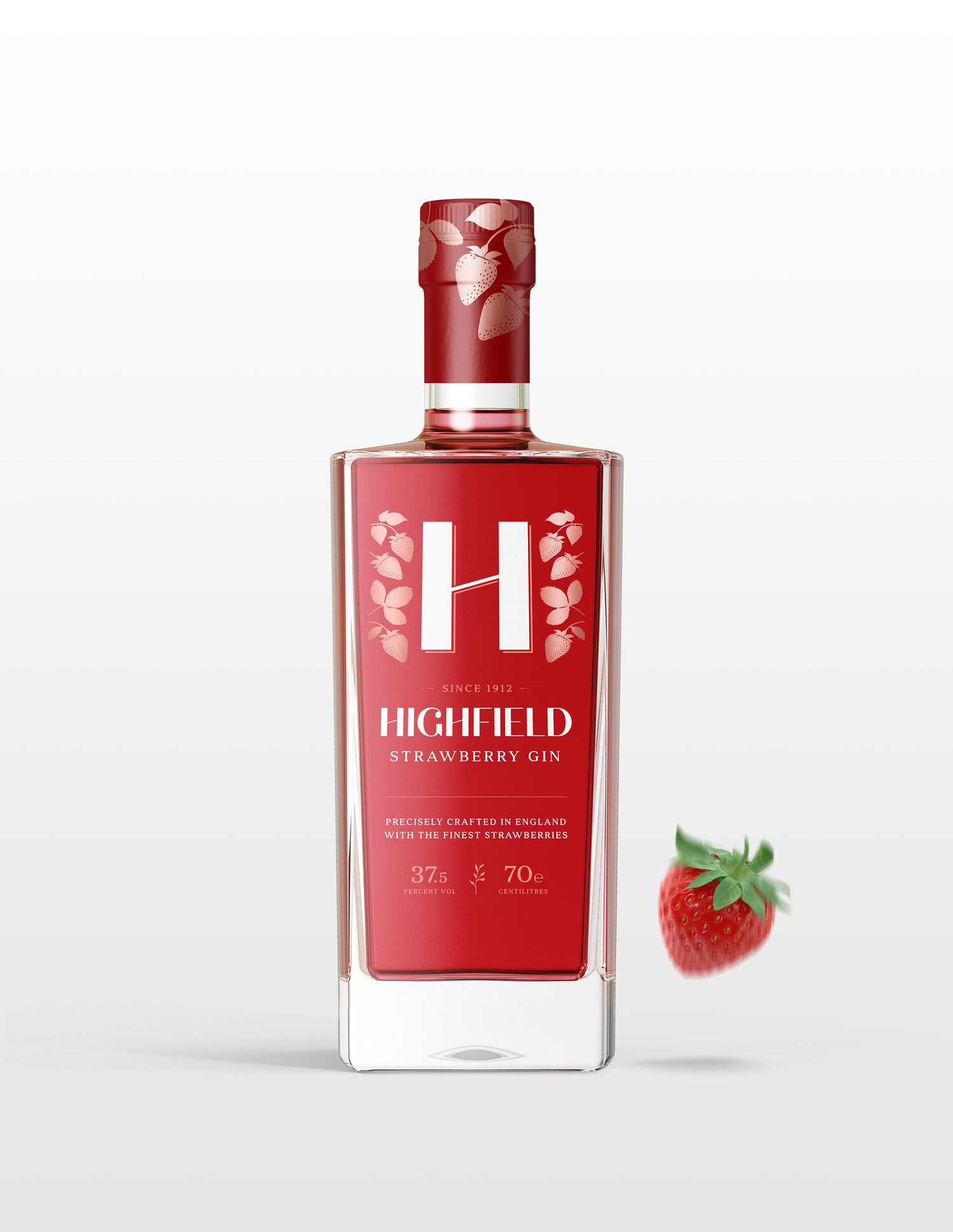 Highfield Gin酒的品牌和包装设计(图5)
