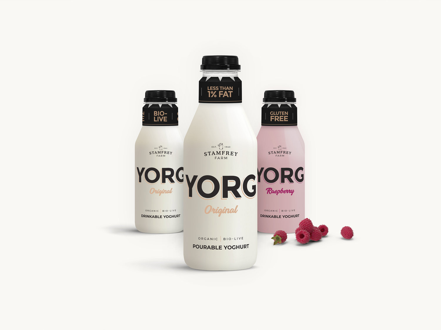 Yorg酸奶产品的品牌和包装设计(图1) Yorg酸奶产品的品牌和包装设计(图1)