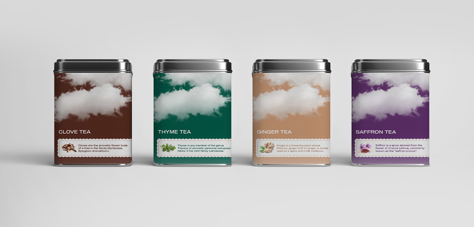 茶业包装设计喝着蓝天白云生态茶(图2)