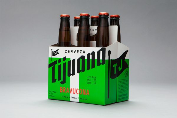 Cerveza Tijuana啤酒包装设计(图2)