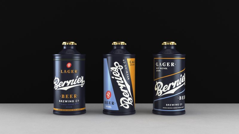 参见Bernies Brewing的惊人啤酒品牌和包装(图1)