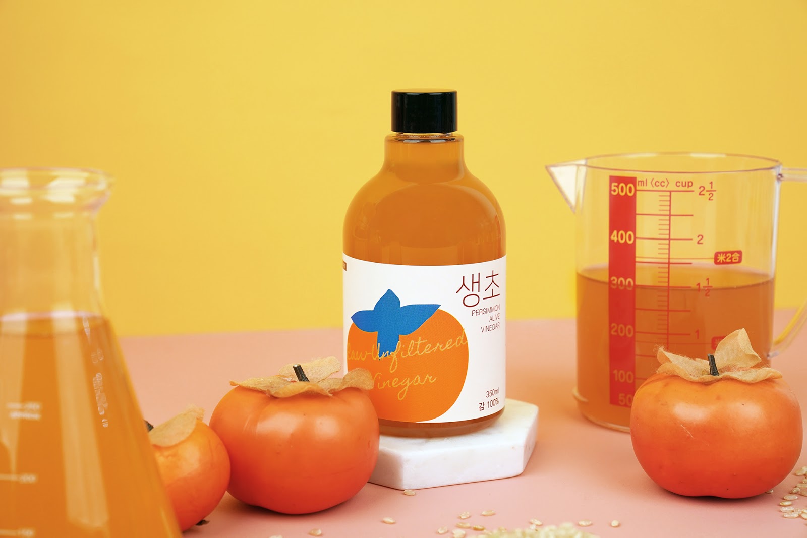 优质醋品牌Sangcho品牌识别和包装设计(图6)