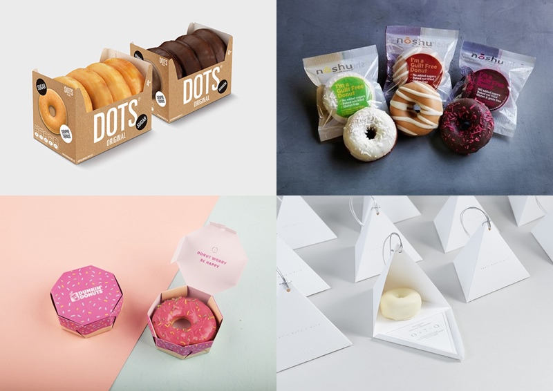 请查看以下18种“甜甜圈包装设计”(图1)