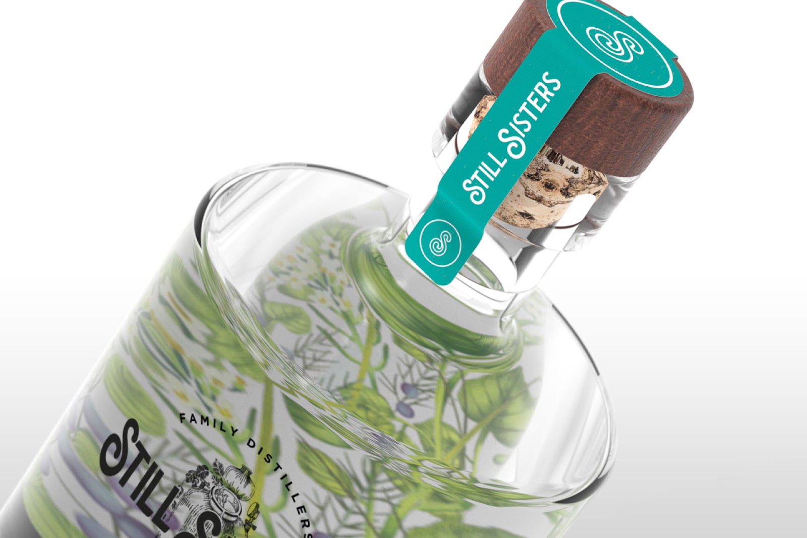 酒包装用水粉颜料手工绘制植物插图(图4) 酒包装用水粉颜料手工绘制植物插图(图4)