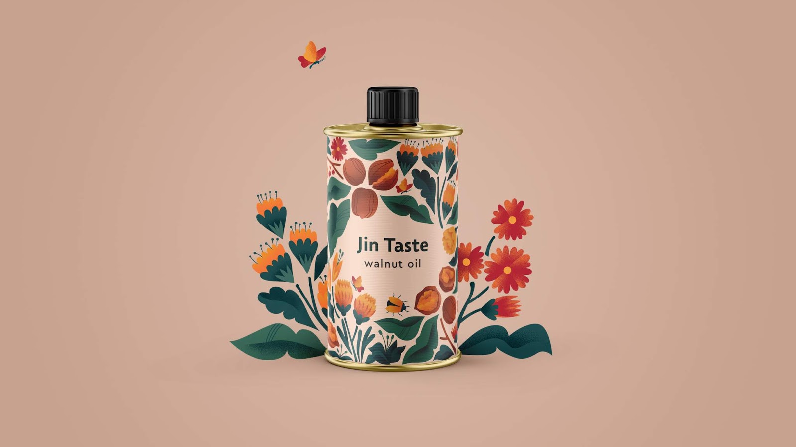 葵花籽油包装设计(图4)