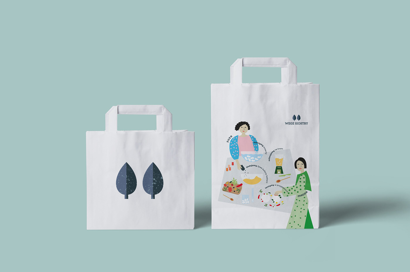 素食品牌包装设计清新友爱(图4) 素食品牌包装设计清新友爱(图4)