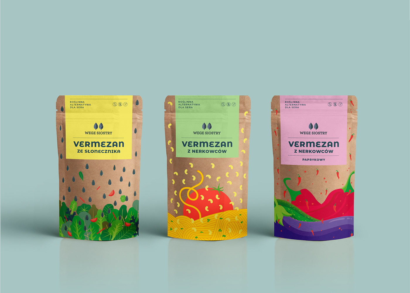 素食品牌包装设计清新友爱(图9) 素食品牌包装设计清新友爱(图9)