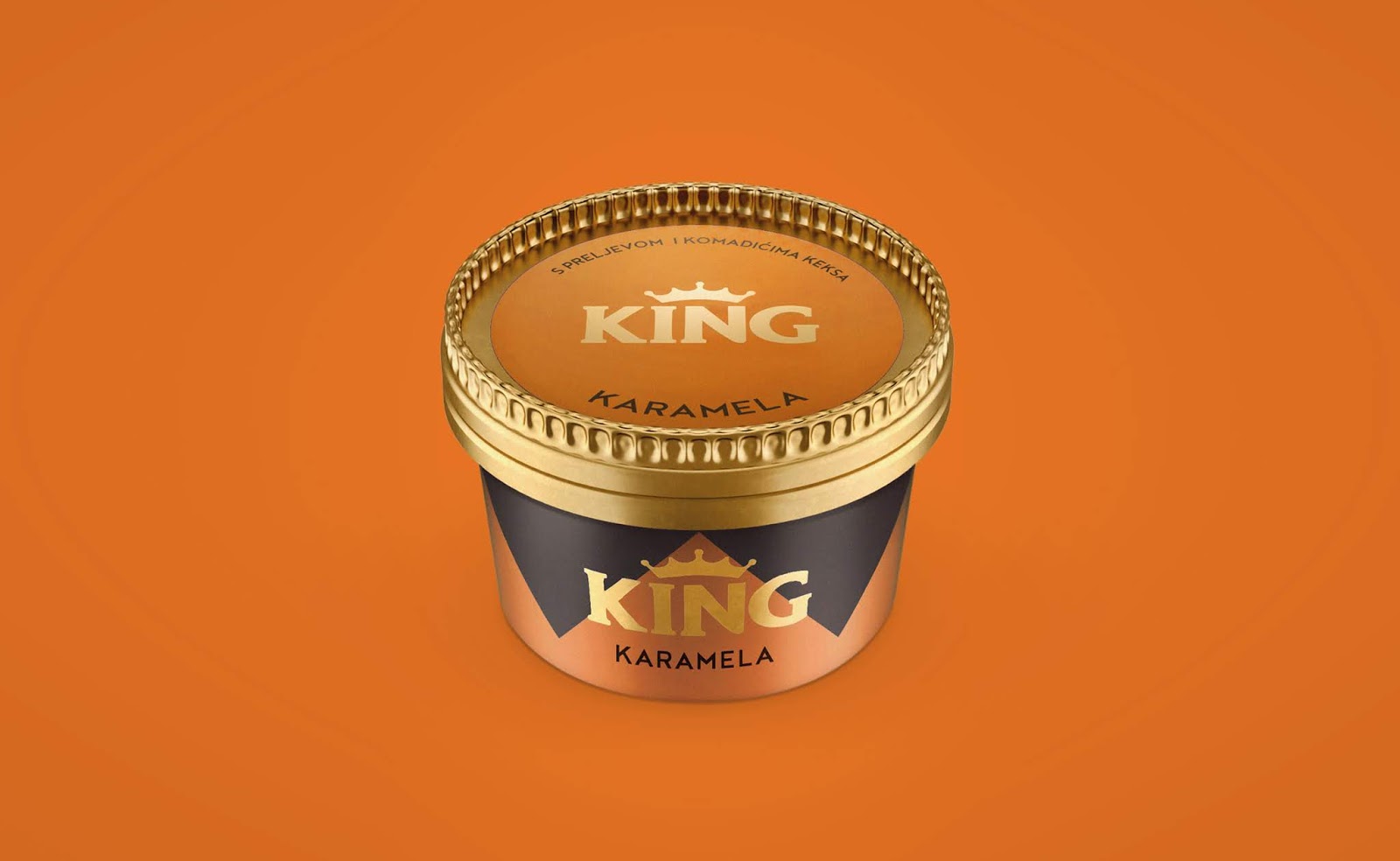 新型King冰淇淋杯装的包装设计(图4) 新型King冰淇淋杯装的包装设计(图4)