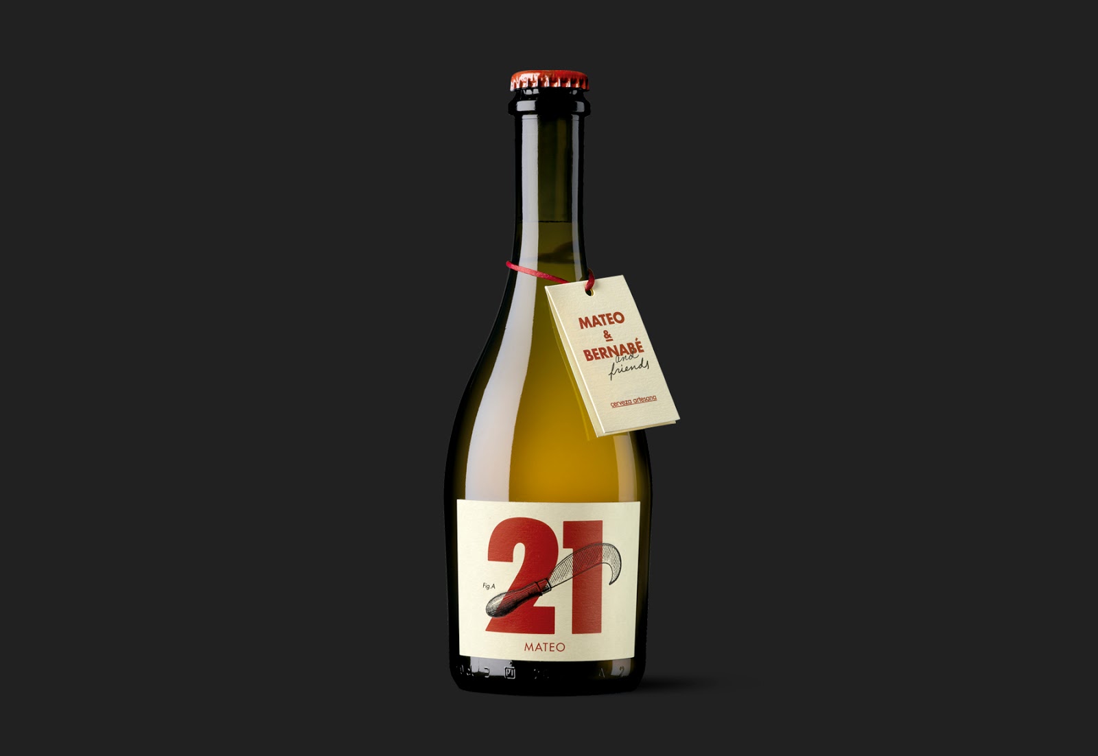 精酿啤酒简约包装设计(图3) 精酿啤酒简约包装设计(图3)