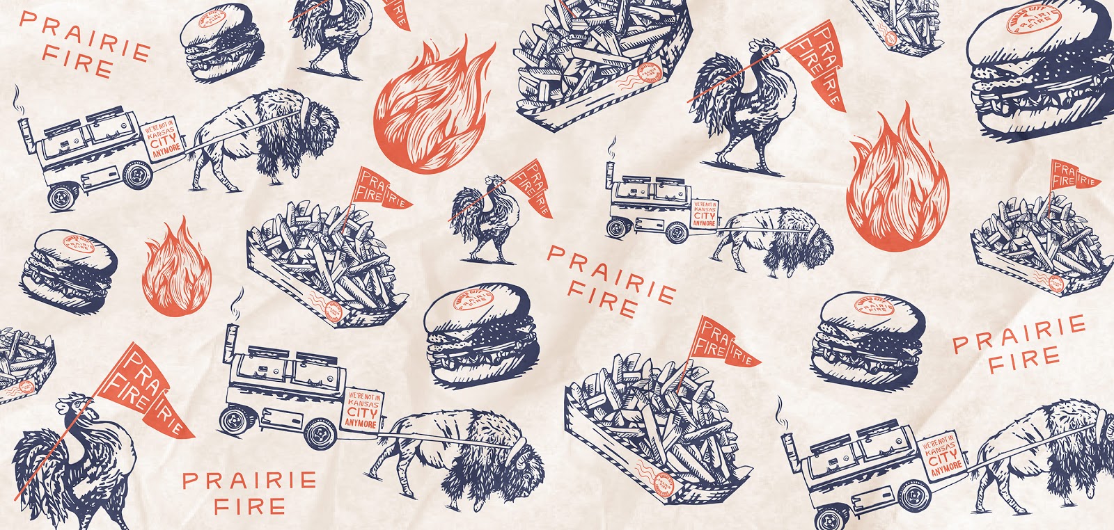 烧烤食品包装纸设计(图1) 烧烤食品包装纸设计(图1)