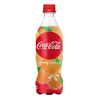 可口可乐橙香草饮料包装设计欣赏(图1)