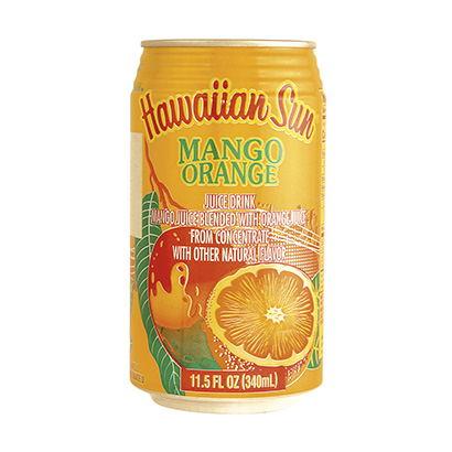 芒果橙汁饮料包装设计(图1)