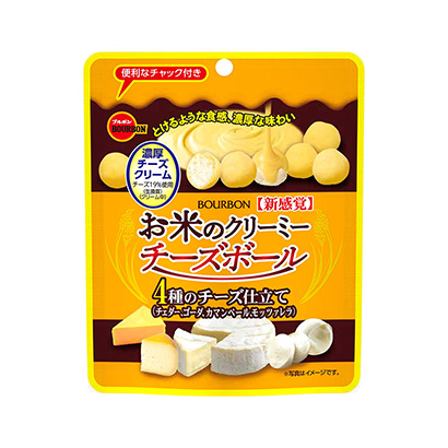 大米奶油芝士球零食包装设计(图1)