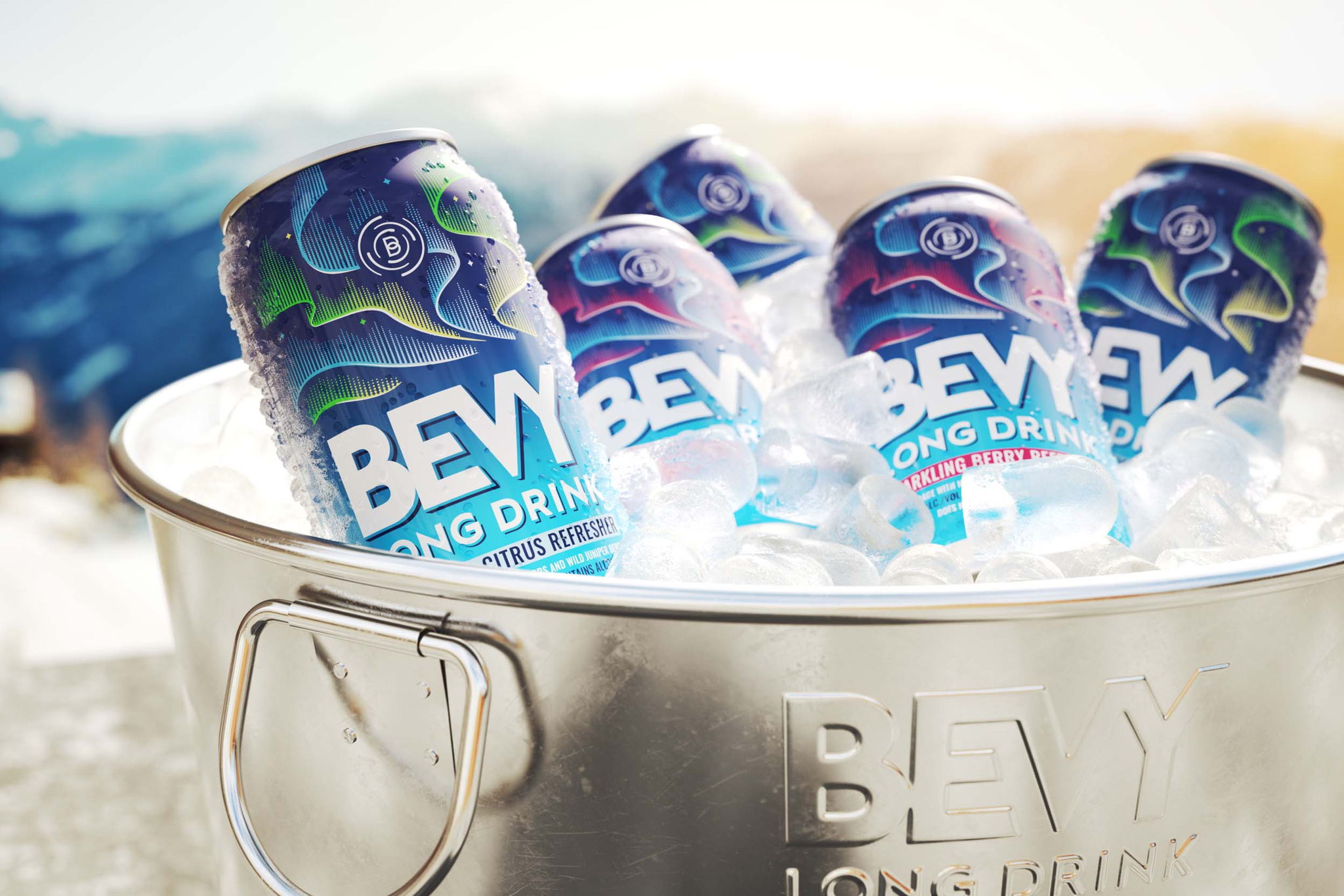 BEVY灌装起泡酒创新包装这样设计(图3)