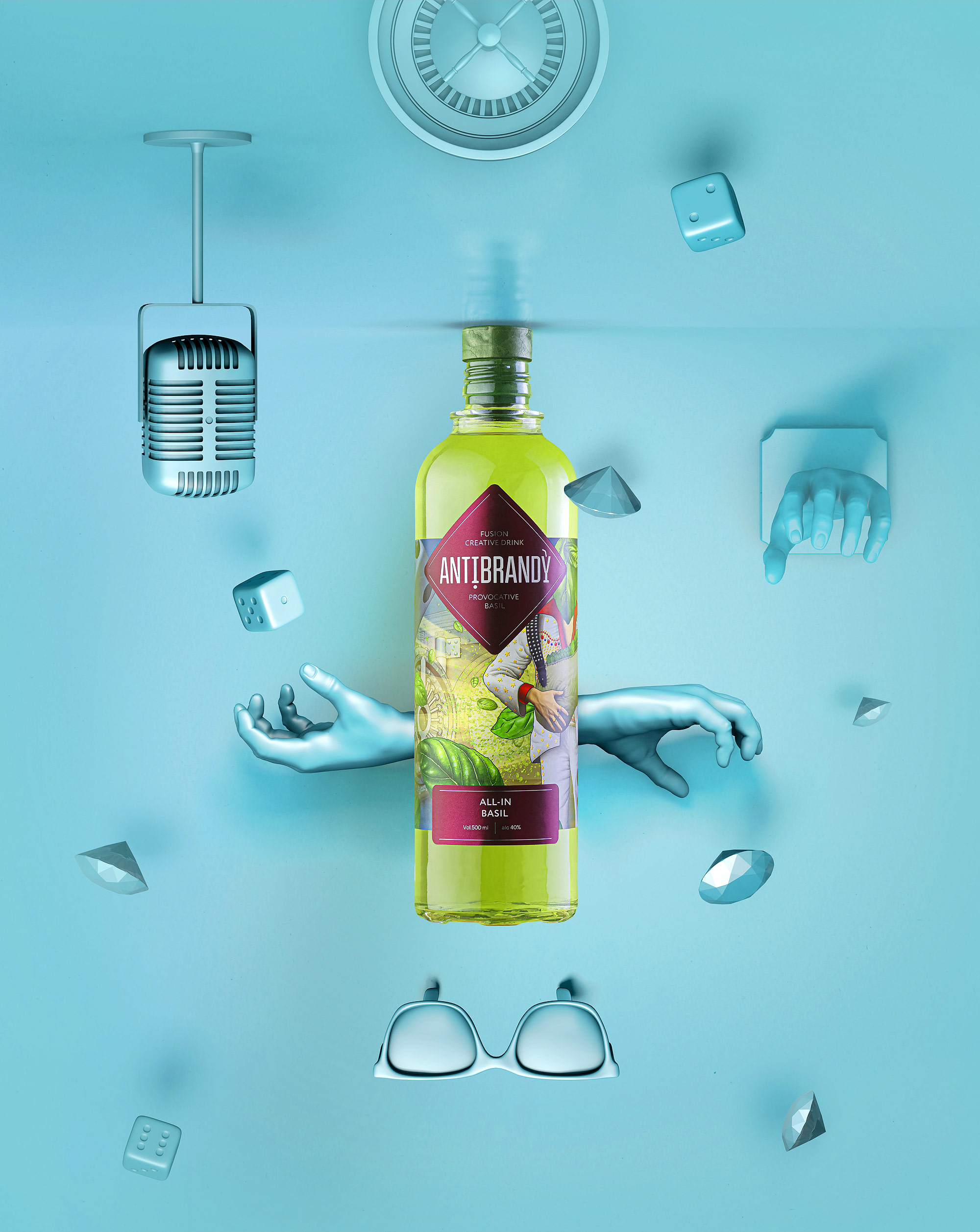 Antibrandy酒创意包装设计欣赏(图4)