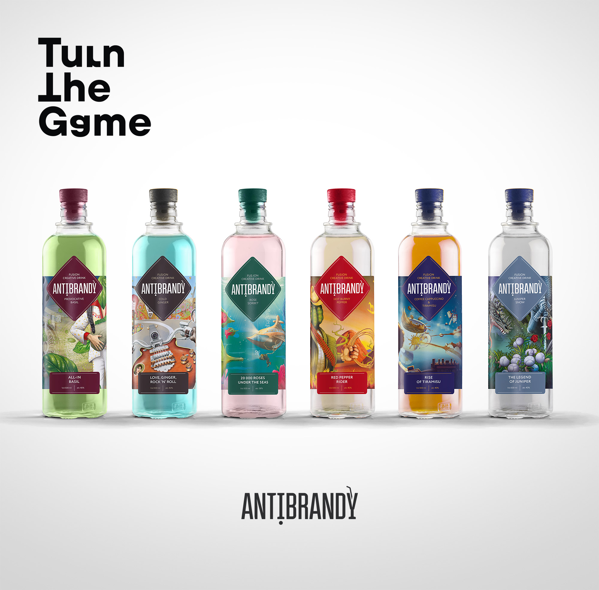Antibrandy酒创意包装设计欣赏(图1)