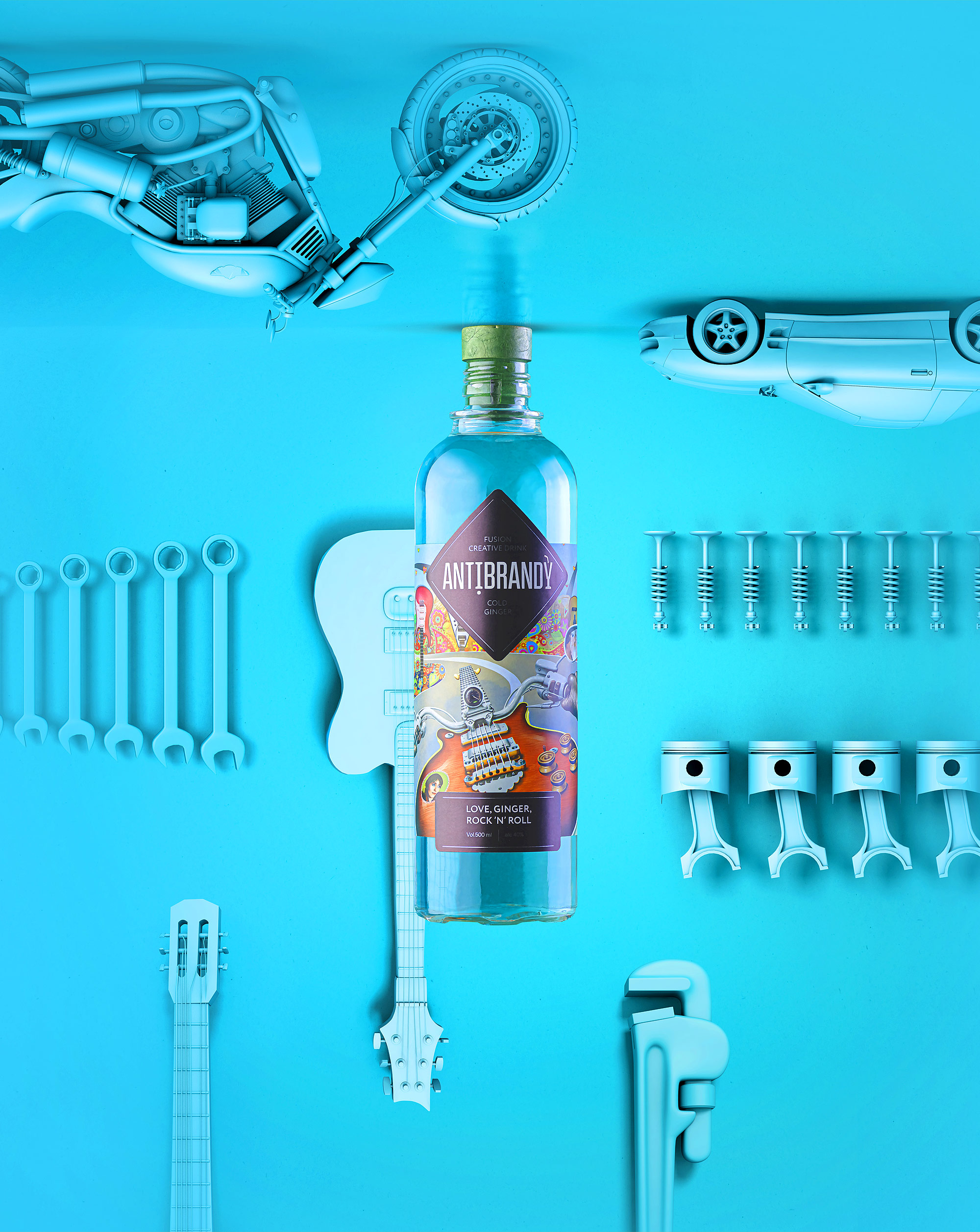 Antibrandy酒创意包装设计欣赏(图2)
