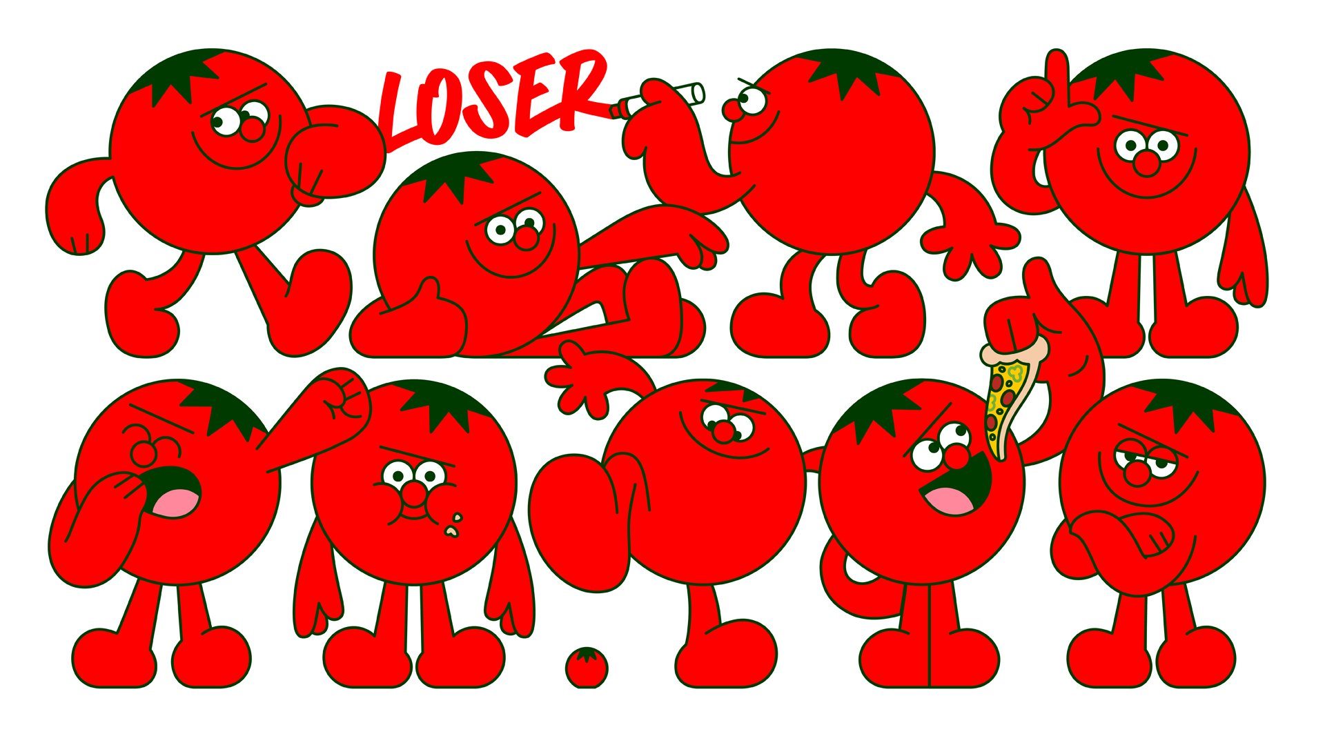 The Mean Tomato品牌食品包装设计(图3)