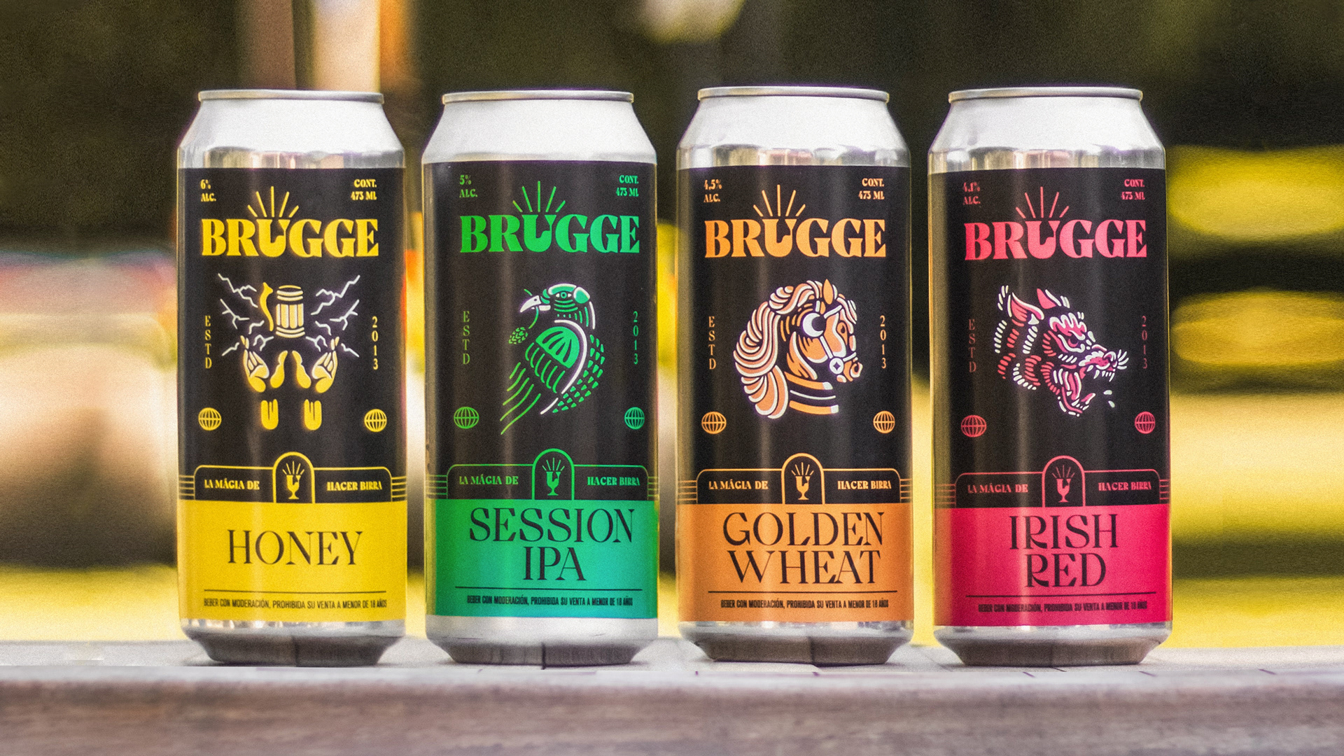Brugge精酿啤酒包装设计(图5)