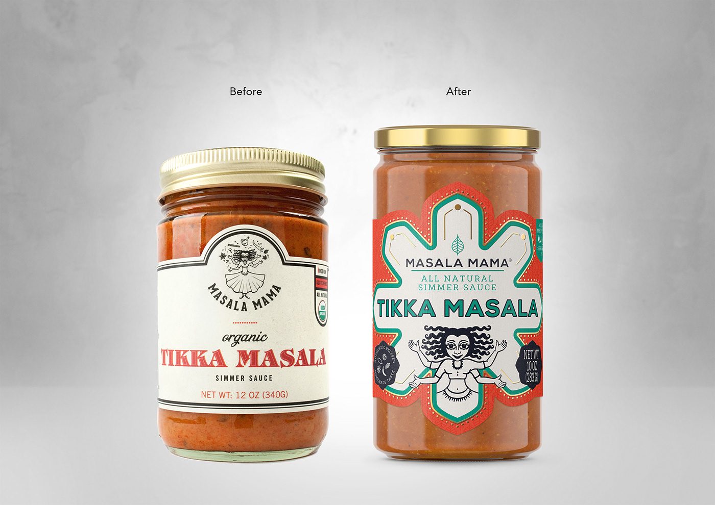Masala Mama酱料系列包装设计参考(图6)