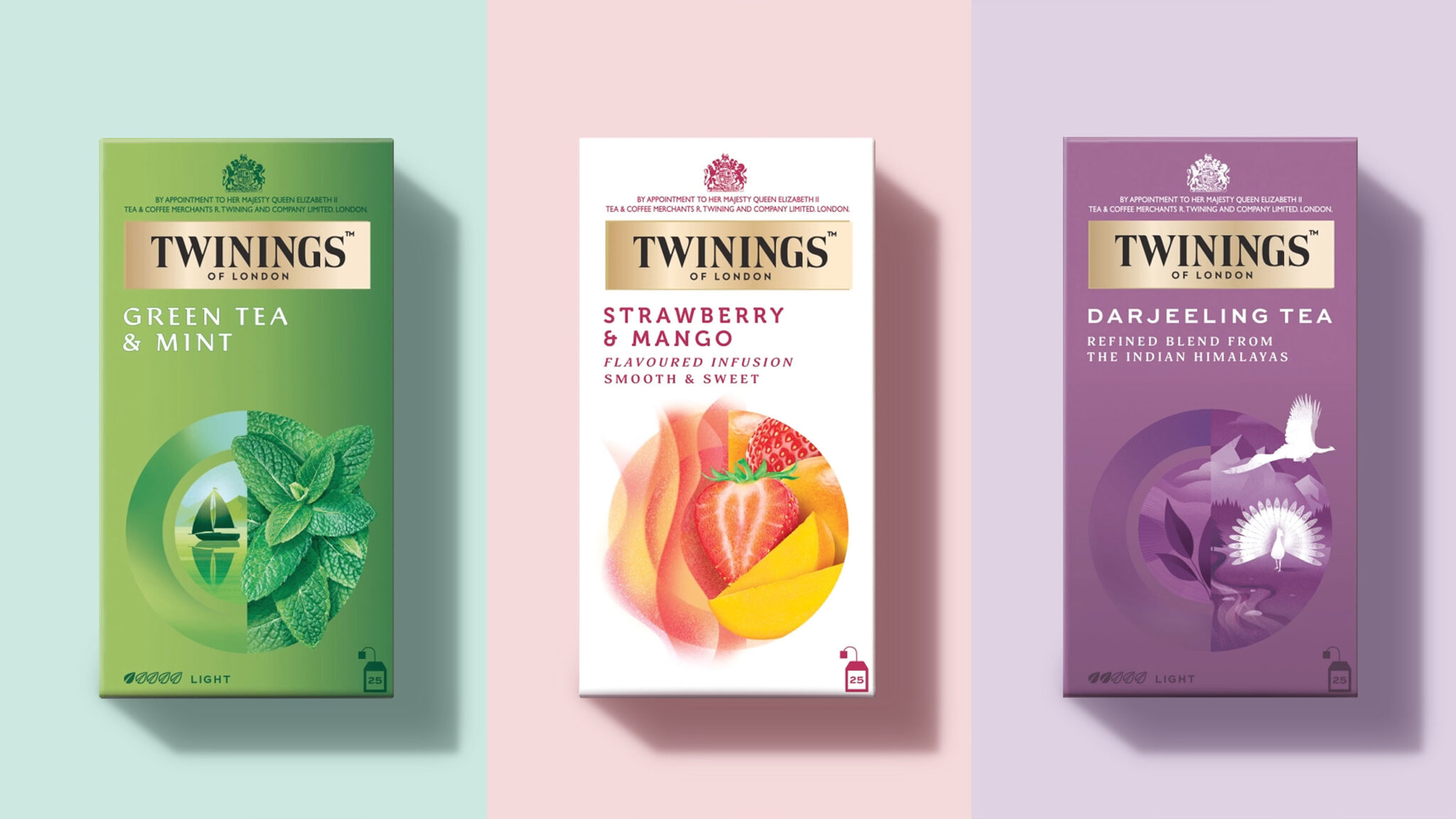 Twinings茶叶包装这样设计更加现代和优质(图1)