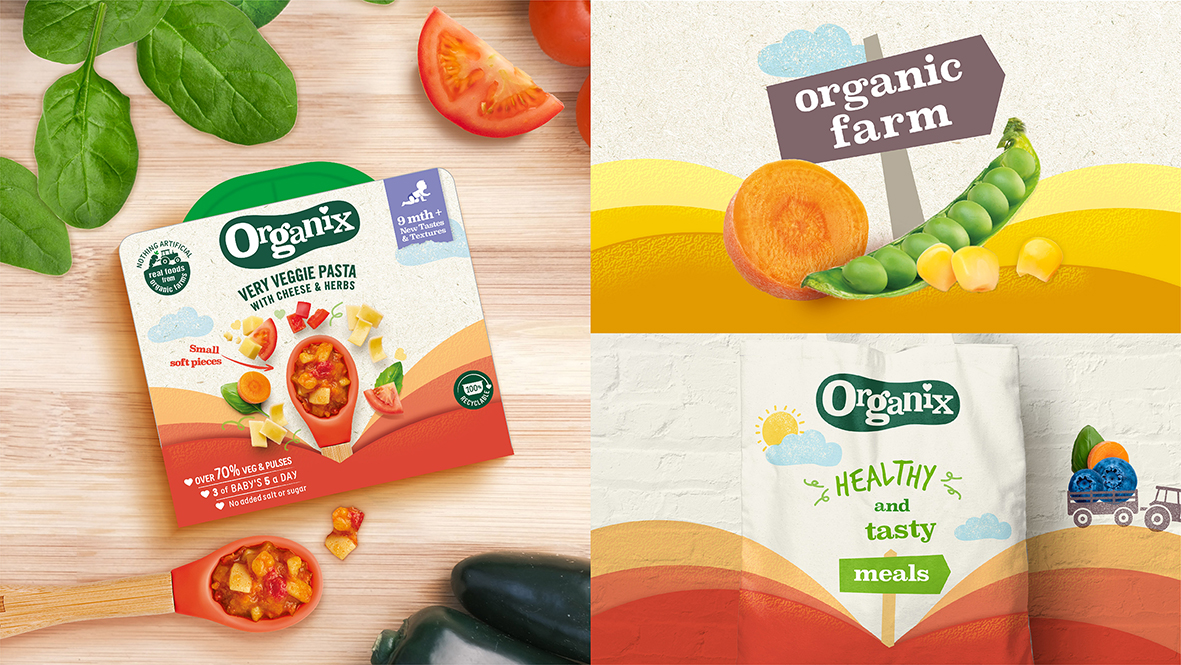 Organix 新系列即食食品包装设计(图4)