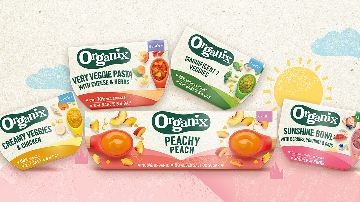 Organix 新系列即食食品包装设计(图1)