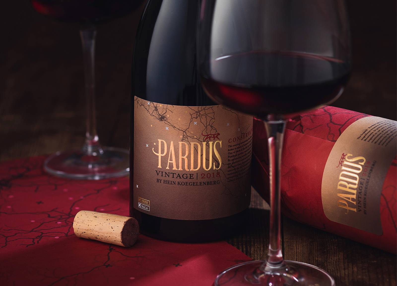 PARDUS葡萄酒包装设计，让豹子讲述他们的故事(图1)