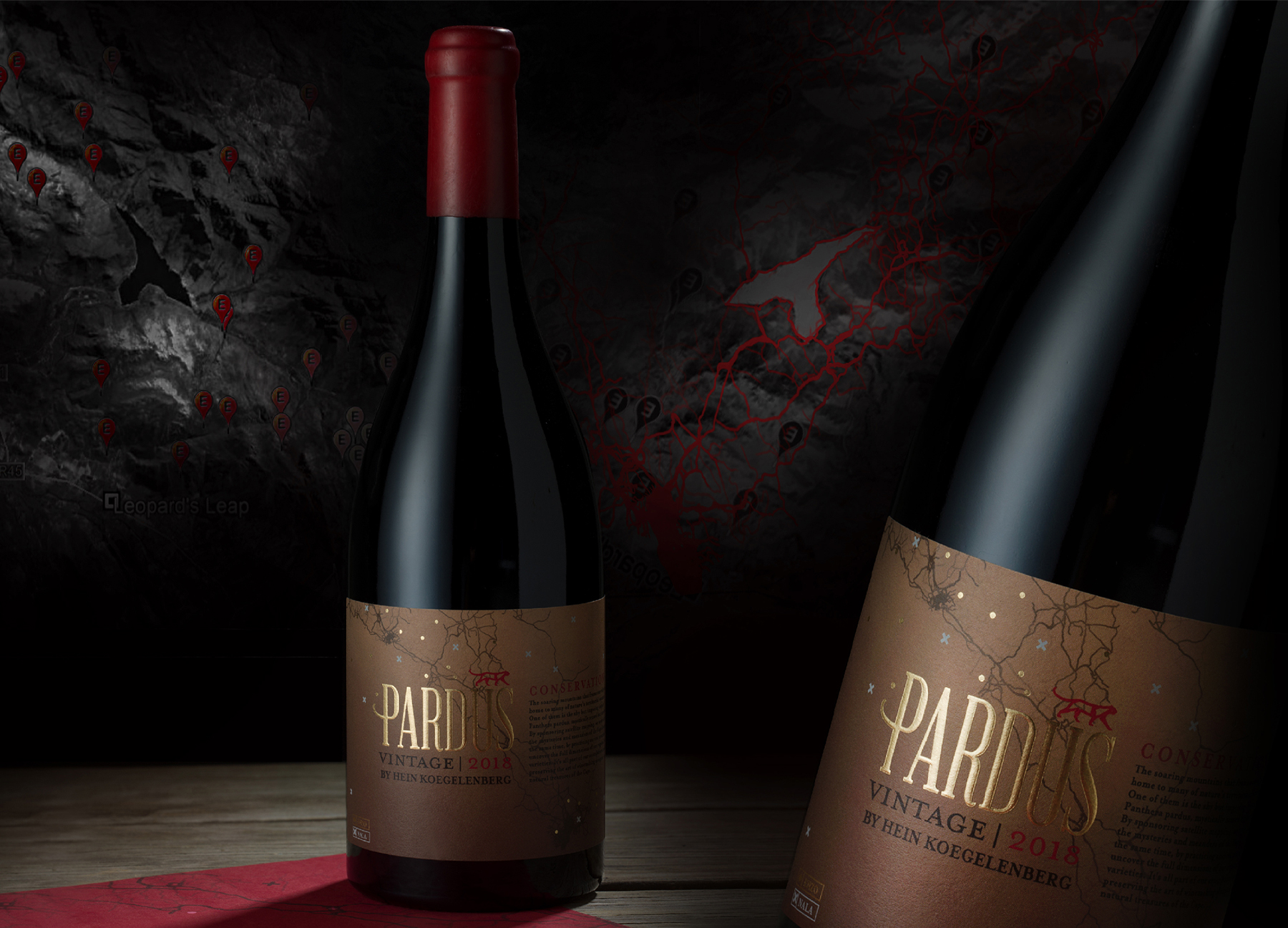 PARDUS葡萄酒包装设计，让豹子讲述他们的故事(图5)