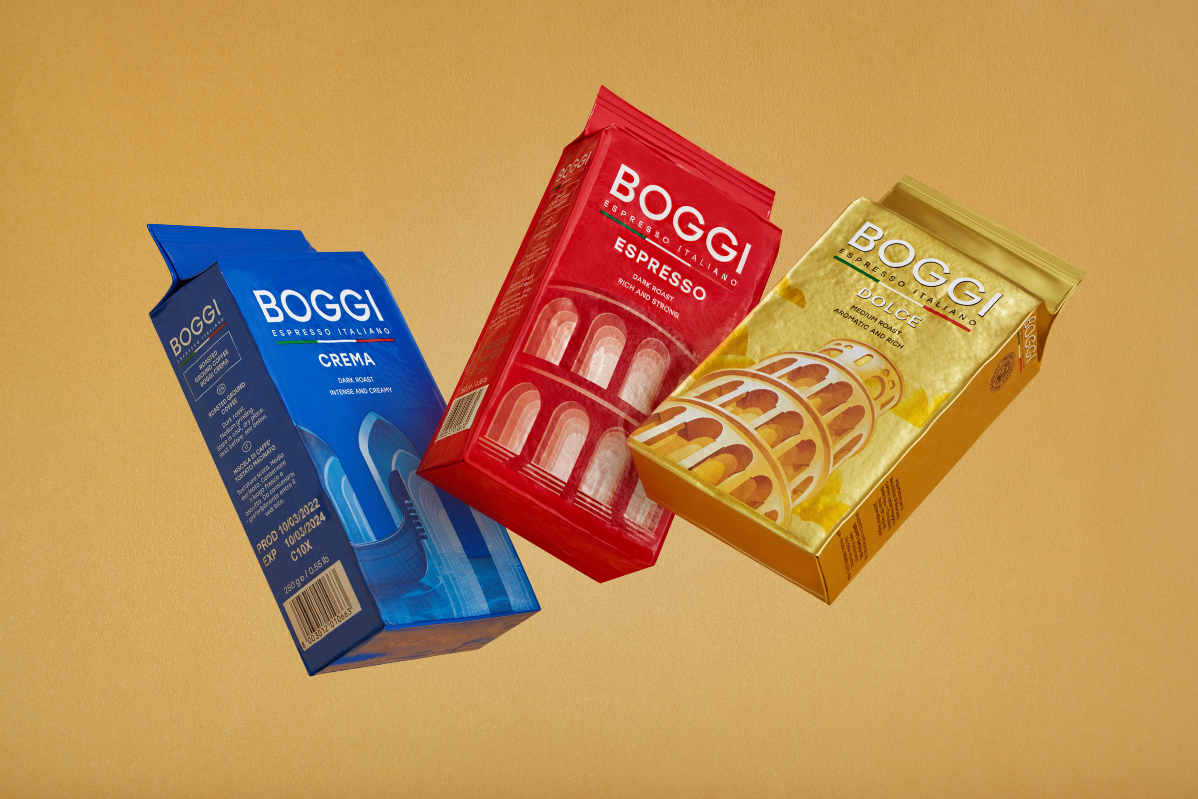 Boggi 意大利咖啡品牌包装这样设计(图1)