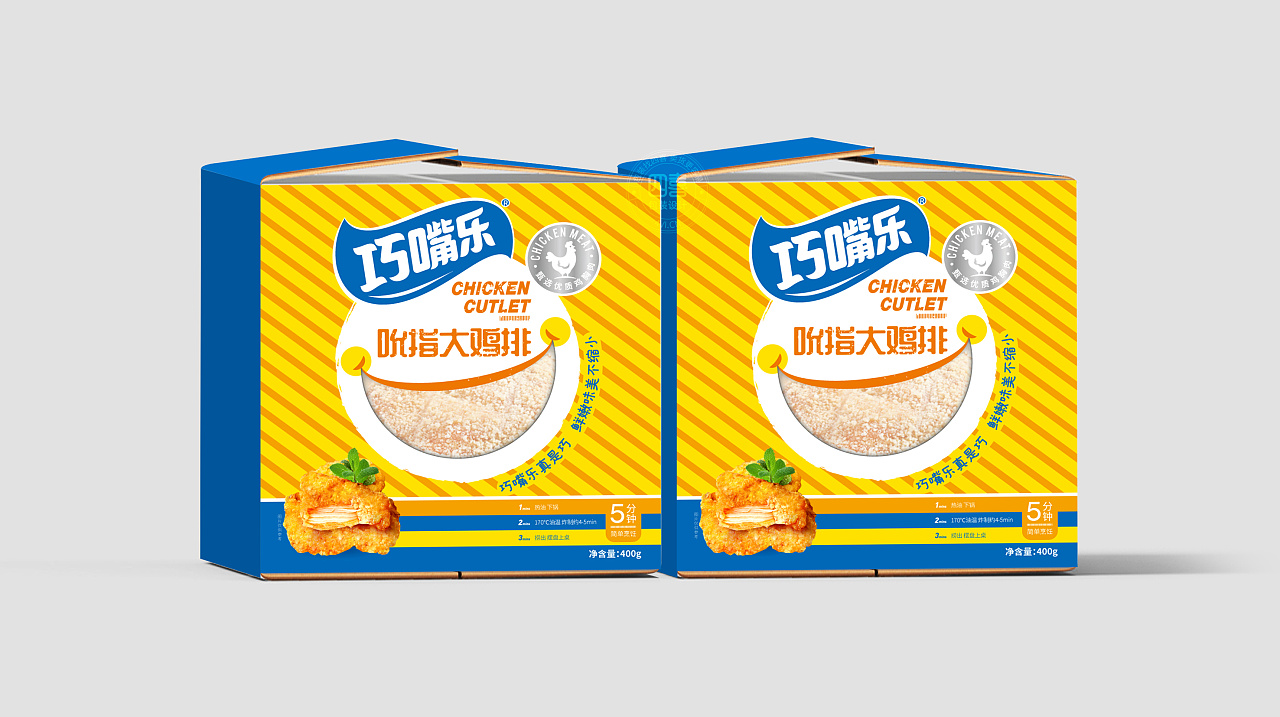 色彩鲜艳的预制菜食品包装设计(图7)