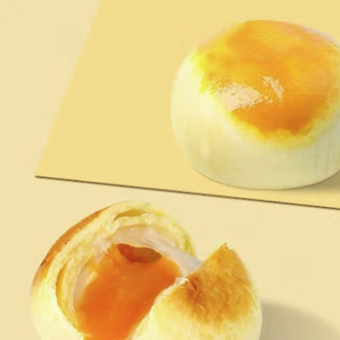 拉米娜 秋韵 京式月饼 12饼4味 600g 礼盒装包装礼盒产品包装创意设计欣赏(图4)
