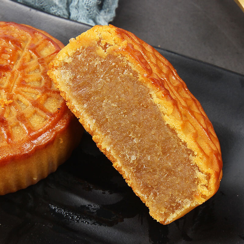 潘祥记 感恩祝福 滇式月饼 9饼3味 570g 礼盒装包装礼盒产品包装创意设计欣赏(图4)
