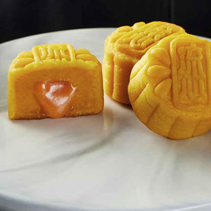 EULONG 元朗 巧心流心广式月饼礼盒 6饼2味 360g包装礼盒产品包装创意设计欣赏(图5)