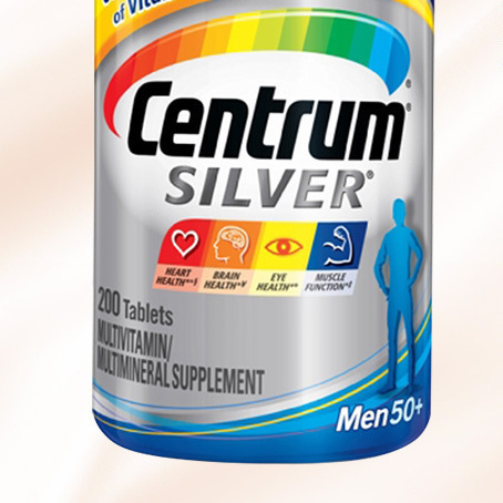 Centrum 善存 中老年男性复合维生素 200粒保健产品包装创意设计欣赏(图5)