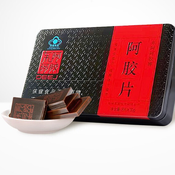 DEEJ 东阿阿胶 阿胶片 240g保健产品包装创意设计欣赏(图2)